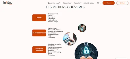 Insitoo - Nos Métiers