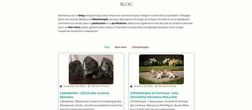 Quantalya - Blog